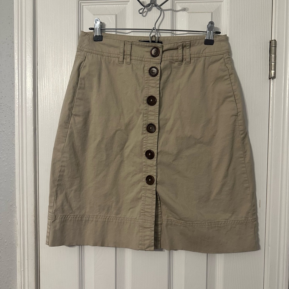 Boden Khaki Skirt -10R